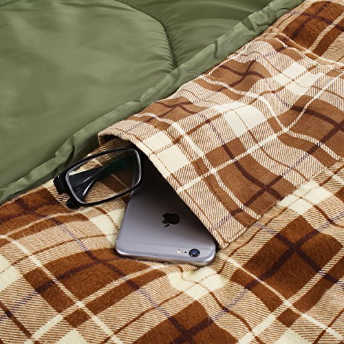 Camp Solutions XL +23F Flannel Lined Sleeping Bag (79"x 32") Camp Stuffs