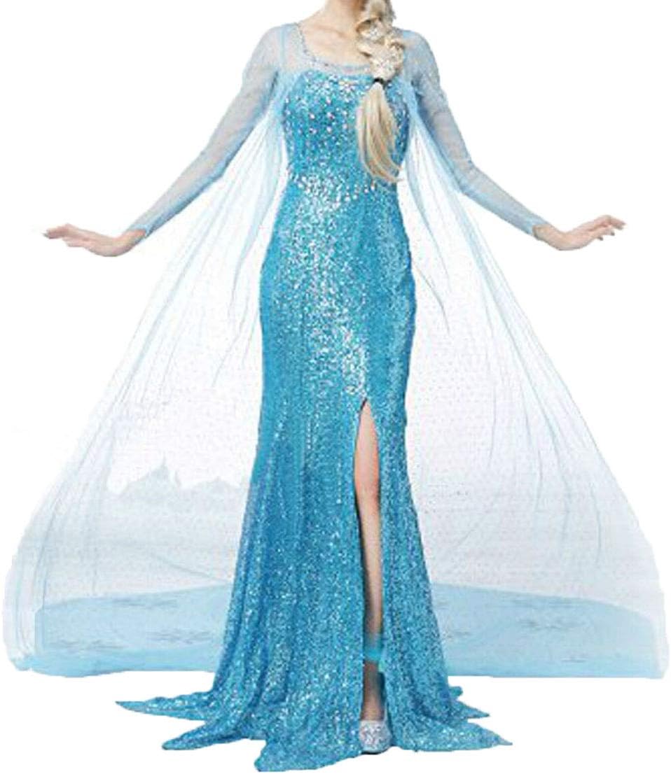 Princess Dress Women Girls Halloween Cosplay Costume Fancy Party Dress Up