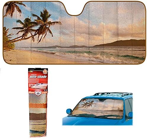 Vintage Surf Auto Car Sun Shade Foldable Visor Wind Shield Window Reflect Truck