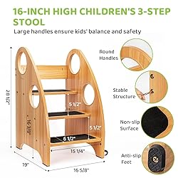 StrongTek Toddler Step Stool for Kitchen and