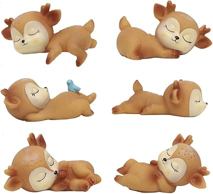 baby woodland animal figurines