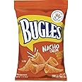 Bugles Corn Snacks, Nacho Cheese, 3 Oz (Pack of 6)
