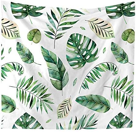 RFVBNM Tapestry,Bedspread,Wall murals,Wall Decor Fabric,Bed Cover,Curtain,Tablecloth,College Dorm,Picnic Blanket on The Beach,Nordic Flamingo Leaf Parrot Printing Tapestry,Hippie tapestries200150cm