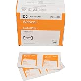 Covidien 6818 Webcol Alcohol Prep, Sterile, Medium, 2-Ply (Pack of 200) by Covidien
