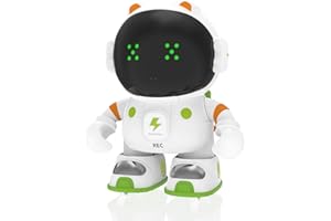KaeKid Voice Control Robots for Kids, Astronaut Interactive Smart Robotic with Touch Sensor, Speech Recognition, Singing, Dancing, Repeating and Recording, Robot Toy for 3-8 Year Old Boys Girls