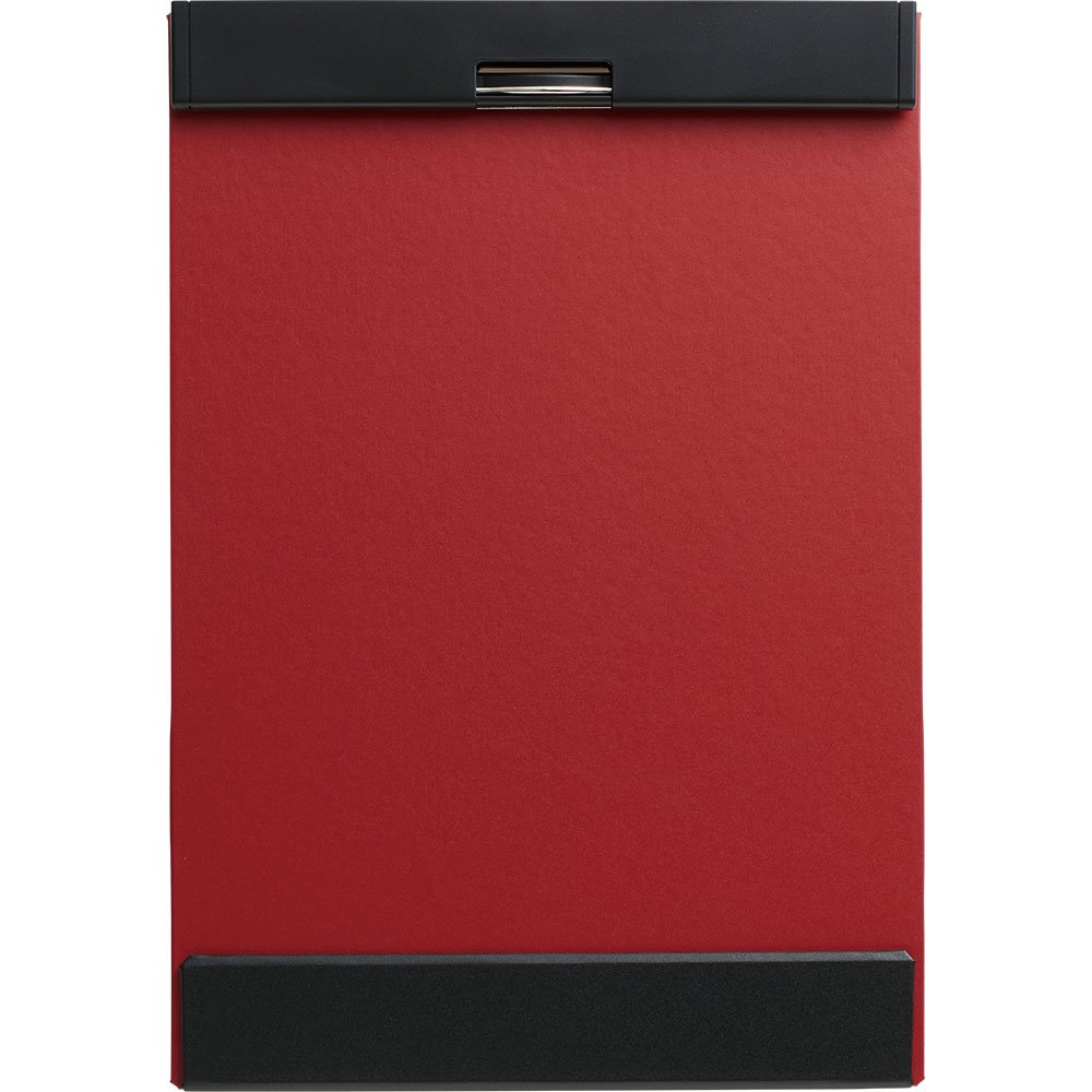 King Jim 5085 Red Clip Board Mag Flap Notepad Clip