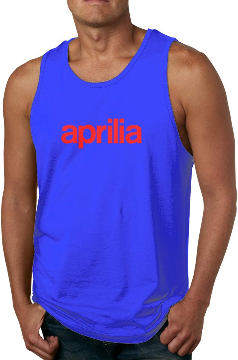 JILILY Custom Aprilia Motorcycle Logo Tank Top T-Shirt for Boys Gray