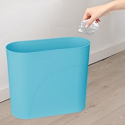 HMQCI Plastic Rectangular Small Trash Can