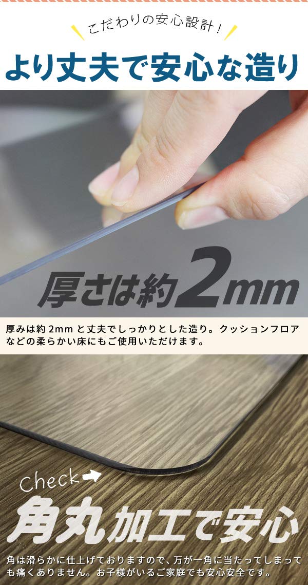 新しい クッションフロア へこみ防止 マット 画像ブログ