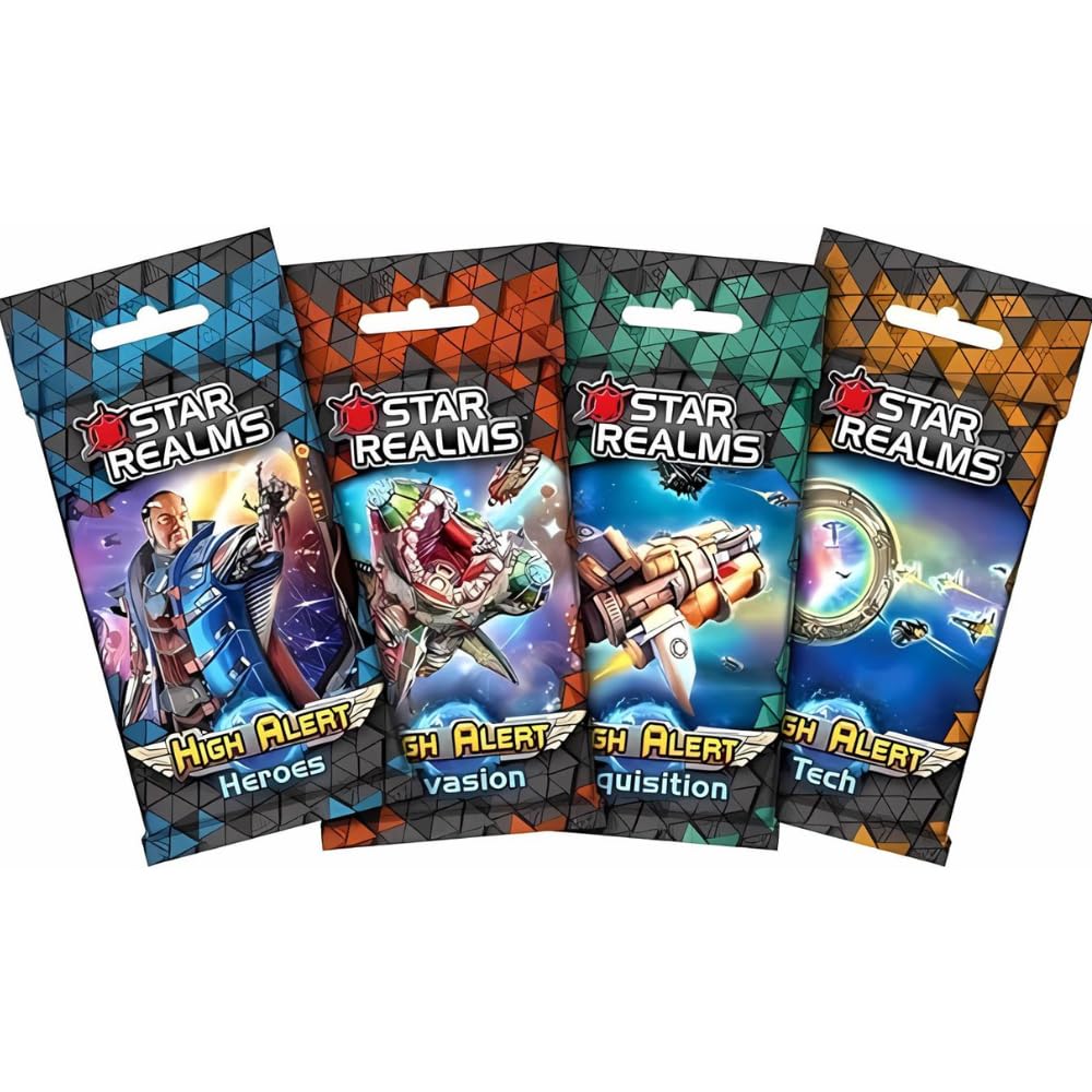 Star Realms The Card Game Bundle: High Alert Expansion Set (Base Set)