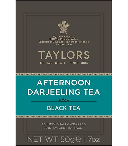 Amazon.com : Taylors of Harrogate Afternoon Darjeeling, Black Tea