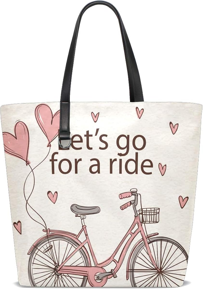 pink bike bag