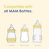 MAM Teats Size 3 2 Pack Fast Flow Fits All MAM Bottles SkinSoft Silicone view 5