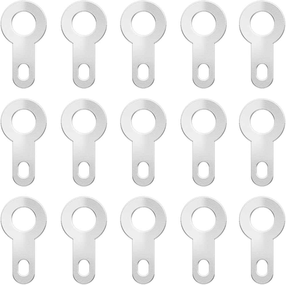 EMSea 200PCS M3.2 Crimp Ring Terminal Silver-Plated Copper Solder Lug for Micro