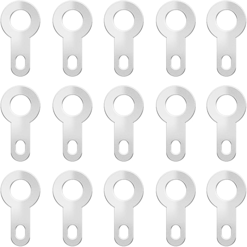 EMSea 200PCS M3.2 Crimp Ring Terminal Silver-Plated Copper Solder Lug for Micro