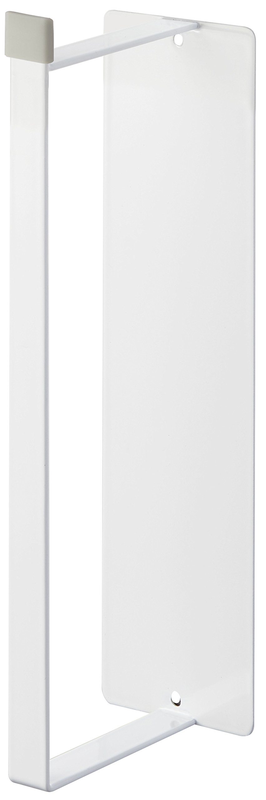 YAMAZAKI Clothes Home Magnet Hanger Storage Rack-Small Hanging Organizer | Steel | Laundry, One Size, White