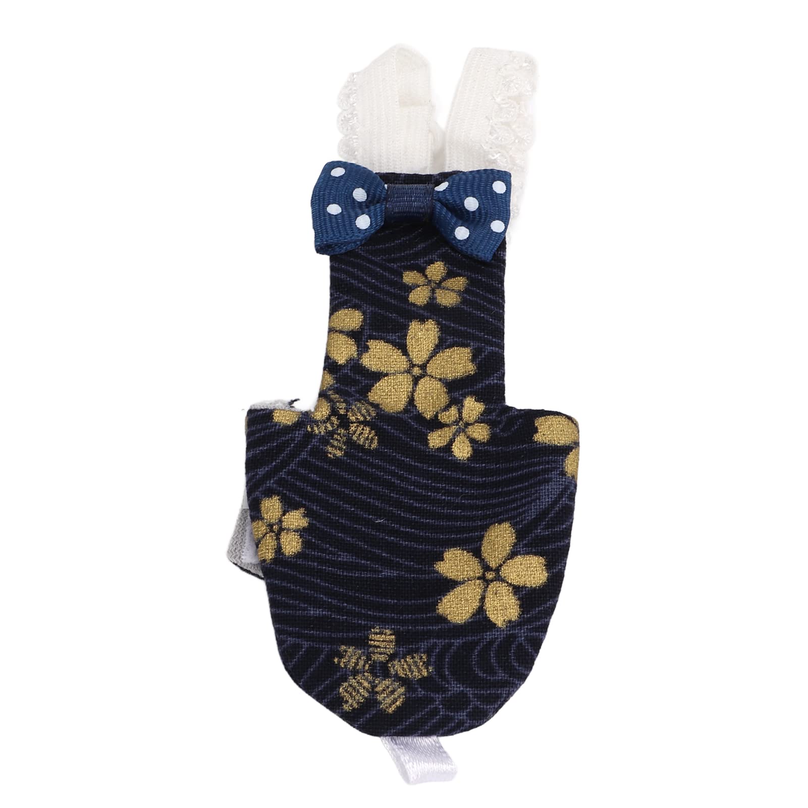 Bird Diaper, Adjustable Soft Reusable Pet Bird Nappies Protective Golden Flower Pattern for Budgies for Macaw for Cockatiels(XS number, Tibetan Golden Flower)