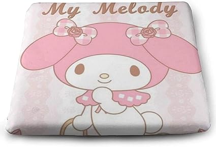 Amazon Co Jp マイメロディが可愛い 座布団 クッション 低反発クッション 35x38cm 柔軟で快適 通気性 耐久性 自宅 椅子用 四季通用 坐垫 ホーム キッチン