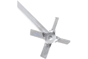 4E's USA 4 Bladed Straight Stirring Rod for Overhead Stirrer Mixer
