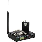 Shure P9TRA+425CL Wireless Bodypack Receiver with SE425CL - H21 Band