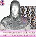 Robin Exports The Medievals Chainmail Hood Chain Mail Coif 09mm Flat Riveted