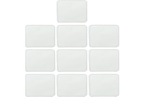 10 Pieces Leather Hat Patches Sublimation Patches 8 Shapes for Hat Shirt Dress Sweater Jeans Clothing Decor Easy Installation