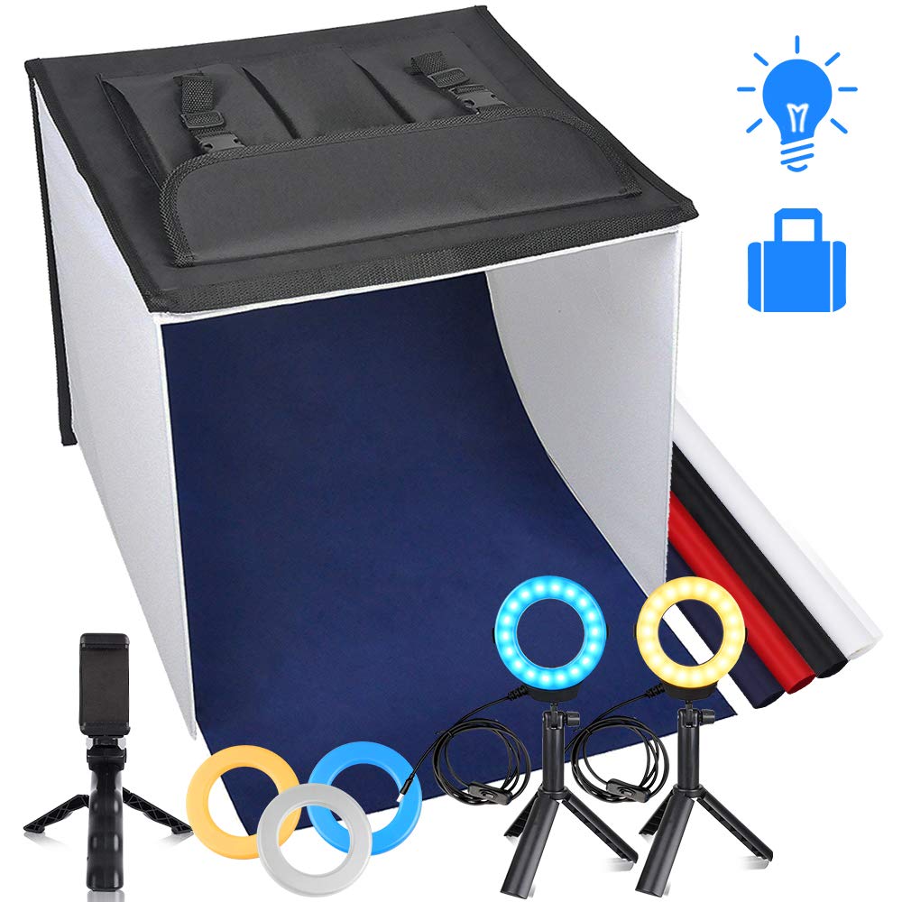 Best Photography Studio Cube Lighting Kit Tent With Bright Led