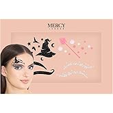 Wicked Witch Face Jewels by Mercy London Glinda Elphaba Costume Accessories Gems All In One Halloween Stick On Fantasy Stickers Couples