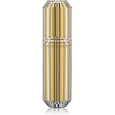 Travalo Bijoux Oval Perfume Atomizer | Travel Refill U-Change System TSA Approved | Reusable Airtight Easy Fill Mini Pump Sprayer | Lightweight Portable | Crystal-Like Outer Shell