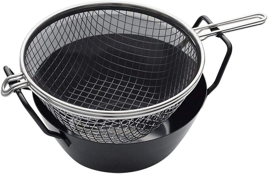 la baseラバーゼNEW 鉄 揚げ鍋22cmセット