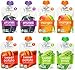 Plum Organics Stage 1 Just Fruit & Veggies Variety Pouch Bundle: (2) Just Prunes 3.5oz, (2) Just Mangos 3.5oz, (2) Just Sweet Potato 3oz, and (2) Just Sweet Peas 3oz (8 Pack Total)