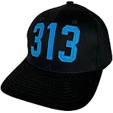 Detroit 313 Hat for Men | Structured Mid Profile Six Panel Premium Chino Twill Baseball Cap