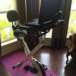 Amazon Com Customer Reviews Fitdesk 2 0 Desk Exercise Bike With Massage Bar