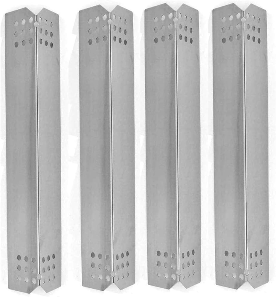 bbqGrillParts Replacement Heat Plate for Jenn-Air 720-0336B, 720-0336C, 720-0709, 720-0720, 730-0336B, 730-0336C, 740-0711, 740-0712, 720-0727, 730-0709B, 730-0727, 730-0720 Gas Models (4-Pack)