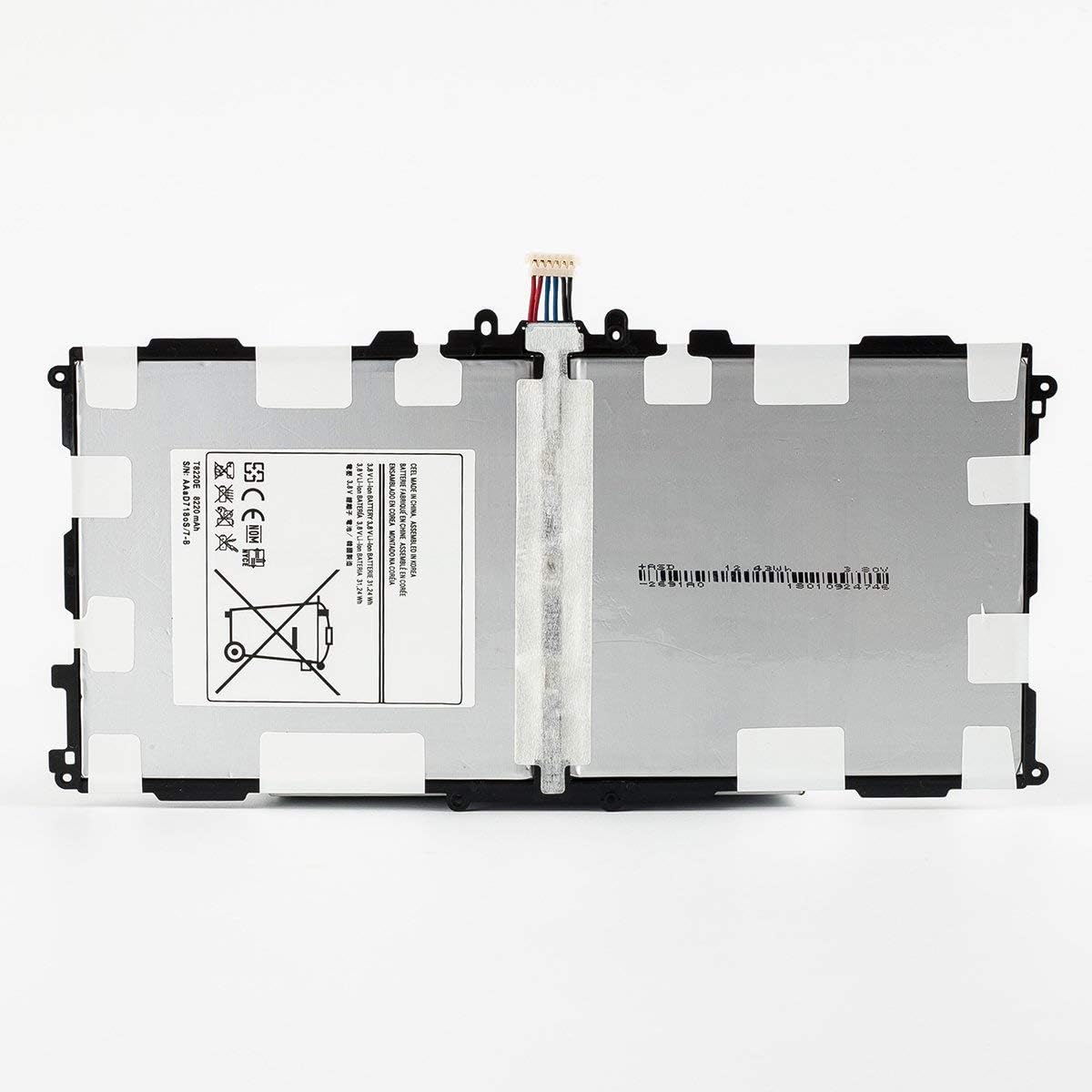 Backupower Bater¨ªa de repuesto T8220E T8200K T8220U compatible con Galaxy Tab Note 10.1 2014 Edition Tablet P600 P601 P605 P605M P605V P607T T520 T525 T527P GH43-03998A