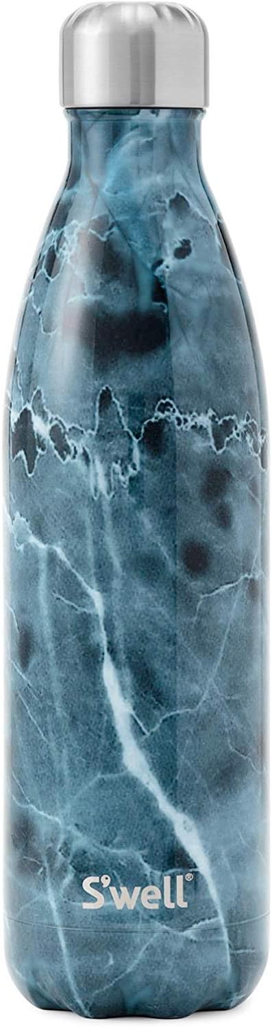 S'well 25oz Marble Water Bottle Blue One Size
