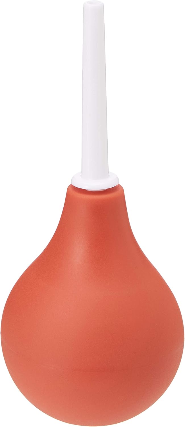 Prowler Small Bulb Douche, 89 ml, Orange: Small Orange Bulb Douche by Prowler for Gentle and Convenient Anal Cleansing
