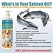 Premium Wild Alaskan Salmon Oil for Dogs and Cats ★ All-Natural Omega-3 Food Supplement ★ Over 15 Omega's ★ EPA - DHA Fatty Acids ★ Natural Astaxanthin - Vitamin D