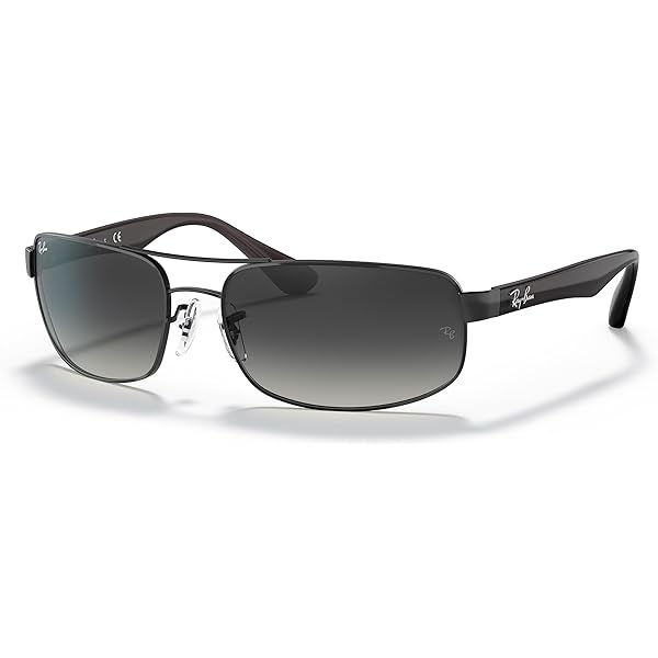 Amazon.com: Ray-Ban RB3492 Rectangular Sunglasses, Brown/Brown