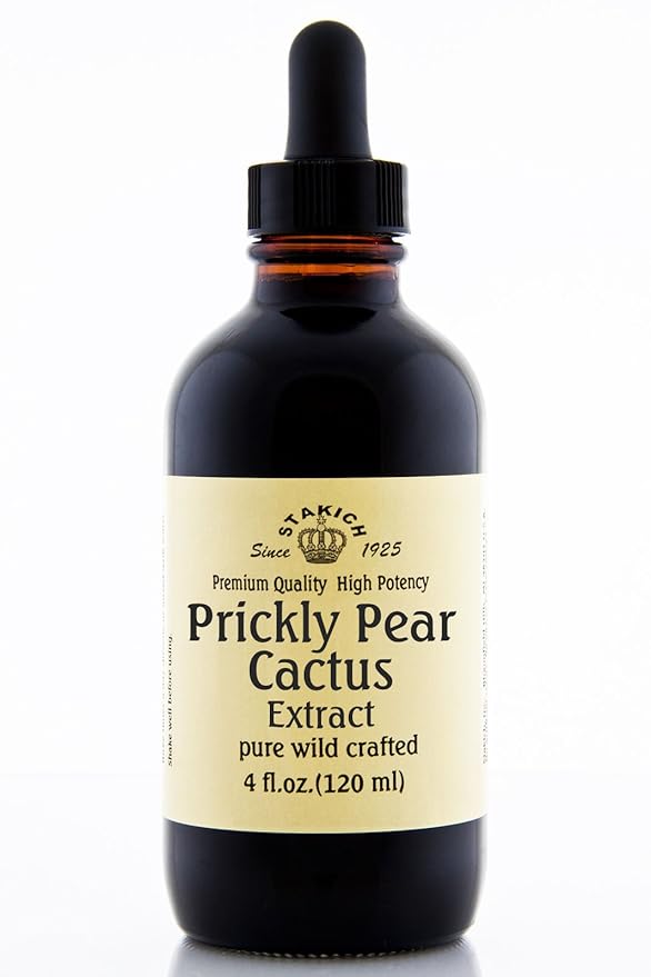 4 Oz Prickly Pear Cactus Nopal Extract Top Quality Pure Herbal Tincture Wild Love