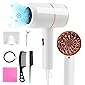 Fullpetree Ionic Hair Dryer,1800W Professional Blow Dryer (with Powerful AC Motor)Negative Ion Technolog,3 Heating…