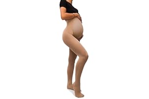 sofsy Opaque Maternity Tights for Pregnancy - Italian-Made 50 Denier Pantyhose for Women | All-Day Comfort Support & Stretch