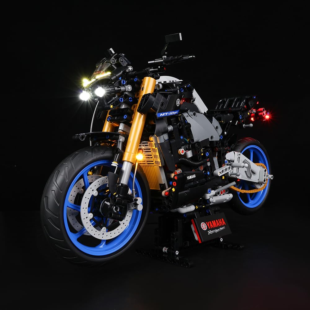 Kyglaring LED Lighting Kit (No Model) - Compatible with Lego-42159 Technic Yamaha Motorcycle-10 SP Building Blocks Model Set - Only LEDs No Brick Set (Classic Version) — image 1