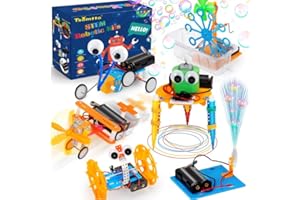 STEM Science Kits for Kids 8-12, STEM Toys for Kids 8-10, Craft Robot Kit Toy Electronic Science Experiments Engineering Buil