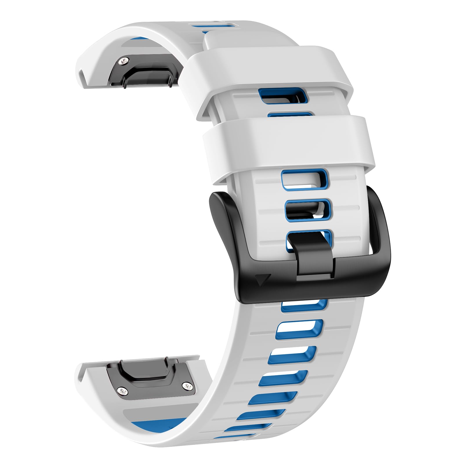 U-LIMVE Watch Strap for Garmin Fenix 8 51mm/Fenix 7X/Fenix 7X Pro/Fenix 6X/Fenix 6X Pro/Fenix 5X/Fenix 3, Silicone QuickFit 26mm Replacement