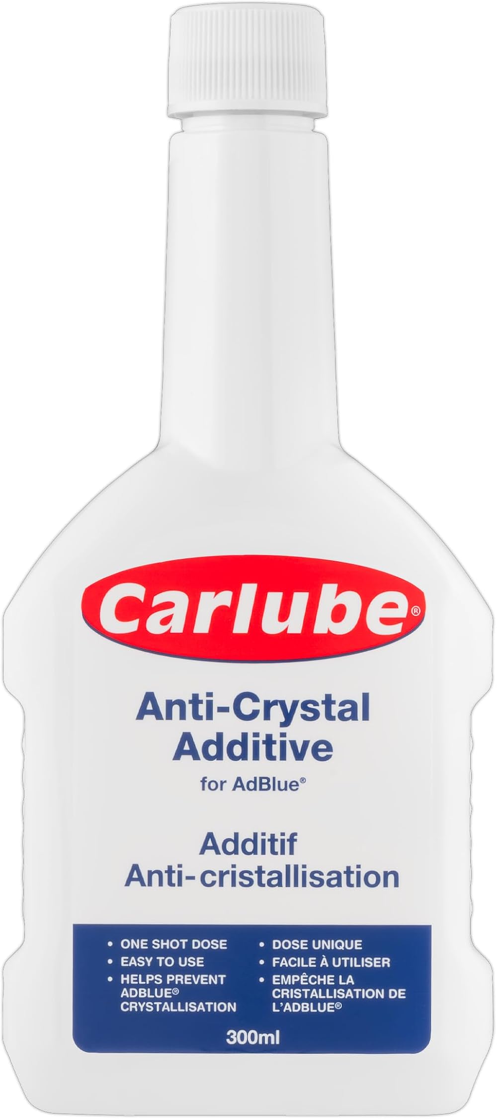 Carlube AdBlue Anti-Crystal Additive 300ml One Shot Convenience