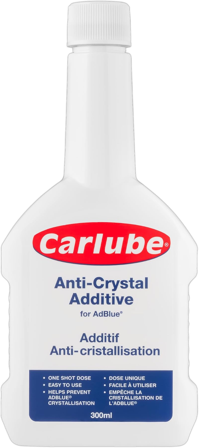 Carlube AdBlue Anti-Crystal Additive 300ml One Shot Convenience