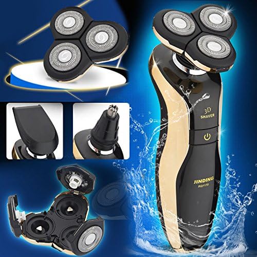 Hot 3D Floating 360 Rotary Men's Waterproof Rechargeable Razor Shaver Face Care