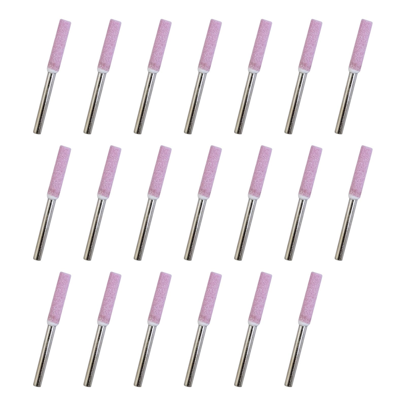 20X Chainsaw Grinding Stone Fit for Chainsaw Chain Manicure Metal Polishing Shaft (5/32"-4MM)