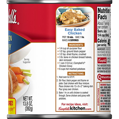 Campbell's Gravy, Chicken, 13.8 oz. Can